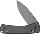 WE Knife Nightblade Crossbar Lock Tiger Titanium EDC Knife - Premium Folding Knife for Everyday Carry Enthusiasts by We Knife Co Ltd