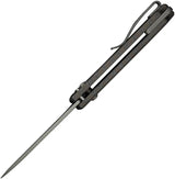 WE Knife Nightblade Crossbar Lock Tiger Titanium EDC Knife - Premium Folding Knife for Everyday Carry Enthusiasts by We Knife Co Ltd