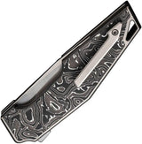 We Knife OAO Framelock WE23001-1 EDC Folding Knife - Satin CPM-20CV Blade For Premium Precision by We Knife Co Ltd