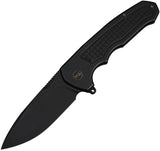 We Knife Co Ltd Starlash Flip Press Lock Black WE23011C-1 by We Knife Co Ltd