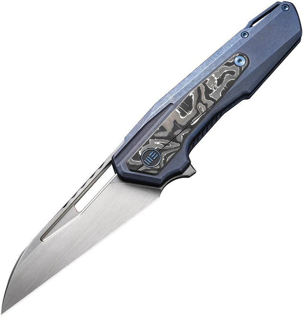 We Knife Co Ltd Falcaria Framelock Blue Alum F WE23012B-3 by We Knife Co Ltd