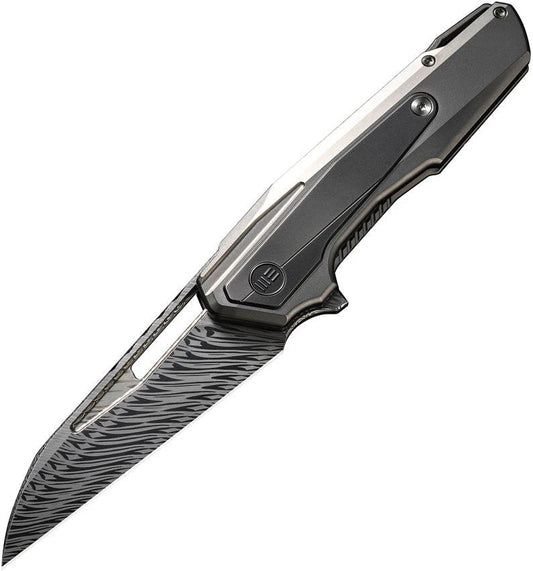 We Knife Co Ltd Falcaria Framelock Damasteel WE23012B-DS1 by We Knife Co Ltd
