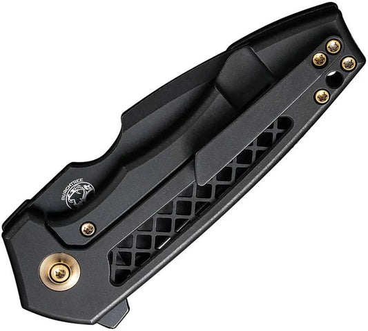 We Knife Harpen Framelock EDC Knife CPM20CV Blade With Black Stonewash Low Profile Titanium Handle For Everyday Carry by We Knife Co Ltd