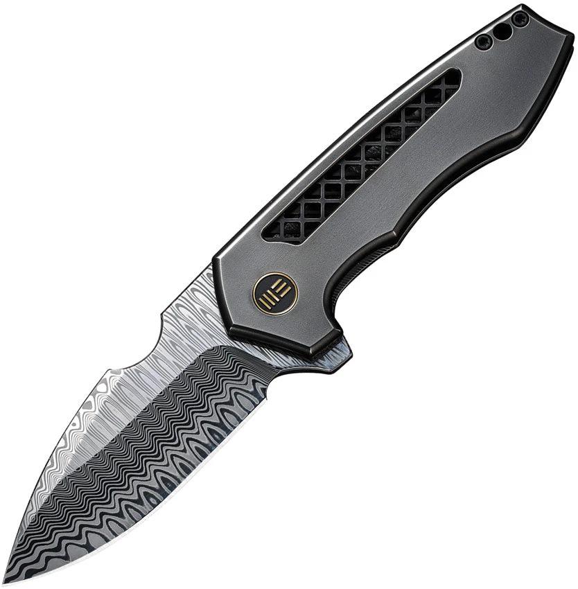 We Knife Co Ltd Harpen Framelock Damasteel WE23019-DS1 by We Knife Co Ltd