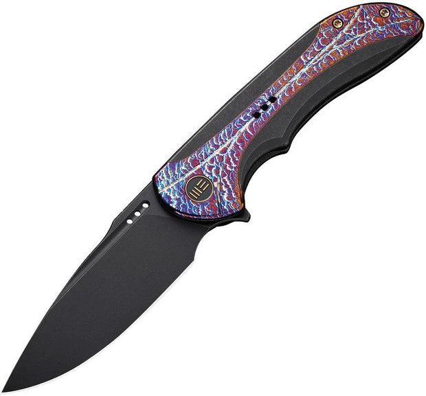 We Knife Co Ltd Equivik Framelock Flame WE23020-2 by We Knife Co Ltd