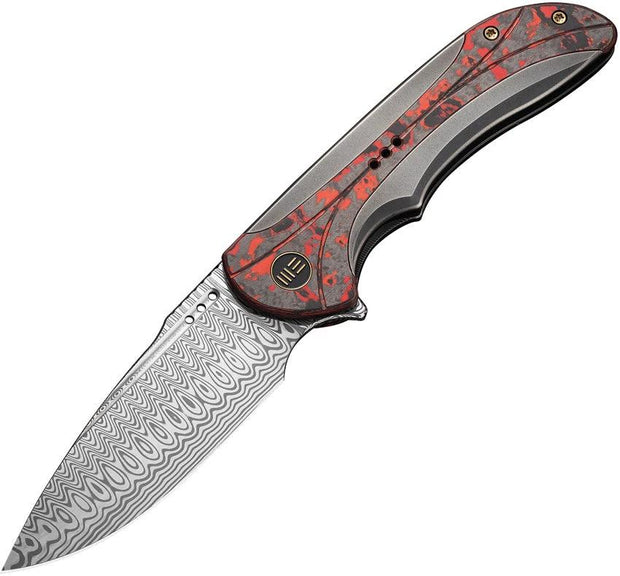 We Knife Co Ltd Equivik Framelock Lava Flow WE23020-DS1 by We Knife Co Ltd