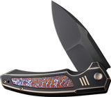 WE Knife Hyperactive Framelock Vanax WE23030-4 Titanium Inlay EDC Knife For Collectors - Vanax Blade Titanium Frame by We Knife Co Ltd