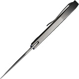 We Knife Attor Framelock Folding Knife - Bead-Blast CPM-20CV Blade With Titanium Handle For EDC by We Knife Co Ltd