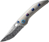 We Knife Co Ltd Attor Framelock Damasteel WE23037-DS1 by We Knife Co Ltd