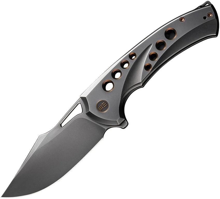 We Knife Co Ltd Swiftfin Framelock Gray WE23051-3 by We Knife Co Ltd