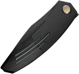 We Knife Sine Wave Nested Linerlock WE23069B-1 - Black Stonewash M390 Folding Knife For EDC Enthusiasts by We Knife Co Ltd