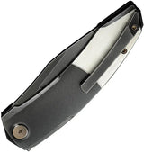 WE Knife Sine Wave Nested Linerlock EDC Knife - Premium M390 Blade With Gray Titanium Handle by We Knife Co Ltd