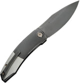 WE Knife Sine Wave Nested Linerlock EDC Knife - Premium M390 Blade With Gray Titanium Handle by We Knife Co Ltd