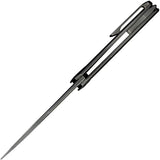 WE Knife Sine Wave Nested Linerlock EDC Knife - Premium M390 Blade With Gray Titanium Handle by We Knife Co Ltd