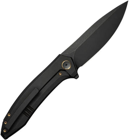 We Knife Acuminal Framelock Knife - Black Vanax Blade And Titanium Handle For EDC Enthusiasts by We Knife Co Ltd