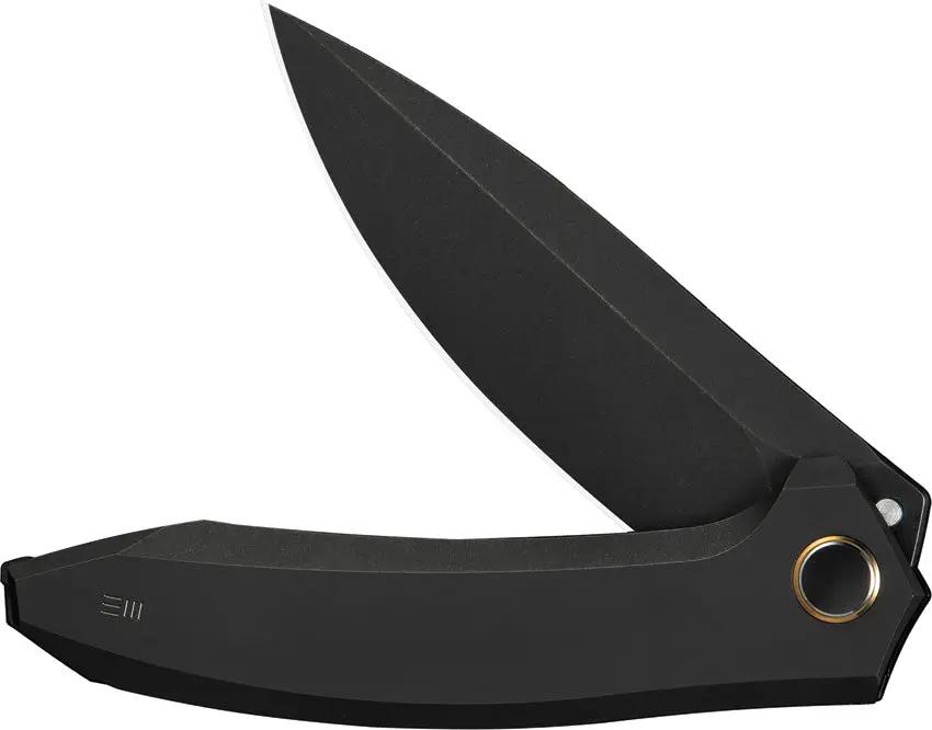 We Knife Acuminal Framelock Knife - Black Vanax Blade And Titanium Handle For EDC Enthusiasts by We Knife Co Ltd