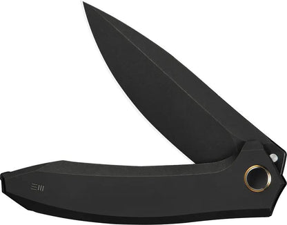 We Knife Acuminal Framelock Knife - Black Vanax Blade And Titanium Handle For EDC Enthusiasts by We Knife Co Ltd