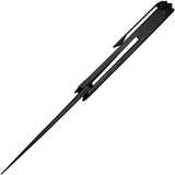 We Knife Acuminal Framelock Knife - Black Vanax Blade And Titanium Handle For EDC Enthusiasts by We Knife Co Ltd