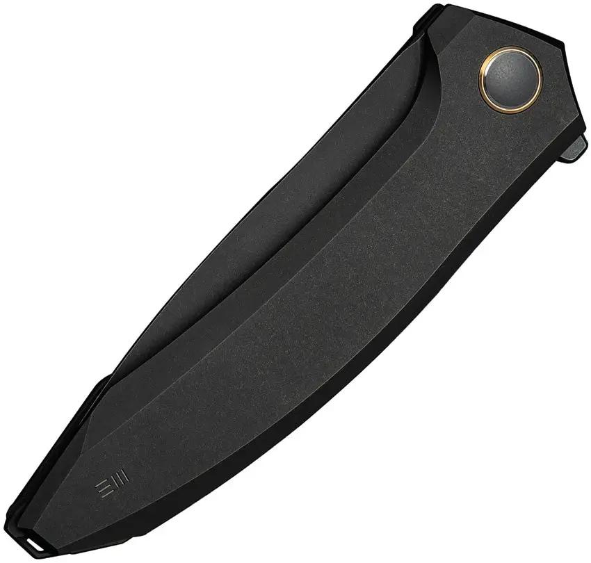 We Knife Acuminal Framelock Knife - Black Vanax Blade And Titanium Handle For EDC Enthusiasts by We Knife Co Ltd