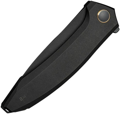 We Knife Acuminal Framelock Knife - Black Vanax Blade And Titanium Handle For EDC Enthusiasts by We Knife Co Ltd