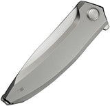 We Knife Acuminal Framelock Folding Knife With Vanax Blade Extended Tang Bead Blast Titanium Handle - Premium EDC by We Knife Co Ltd