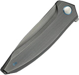 We Knife Acuminal Framelock Gray WE23070-3 - Vanax Blade, Titanium Handle, Precision EDC Knife by We Knife Co Ltd