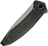 WE Knife Acuminal Framelock WE23070-DS1 - Damasteel Blade With Polished Titanium Handle For EDC And Collectors by We Knife Co Ltd