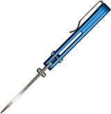 We Knife Co Banter 2 Crossbar Lock Knife - Blue Aluminum Handle CPM S35VN Blade For Everyday Carry by We Knife Co Ltd