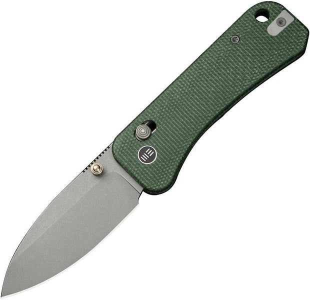 We Knife Co Ltd Banter 2 Crossbar Lock Green WE23075-3 by We Knife Co Ltd