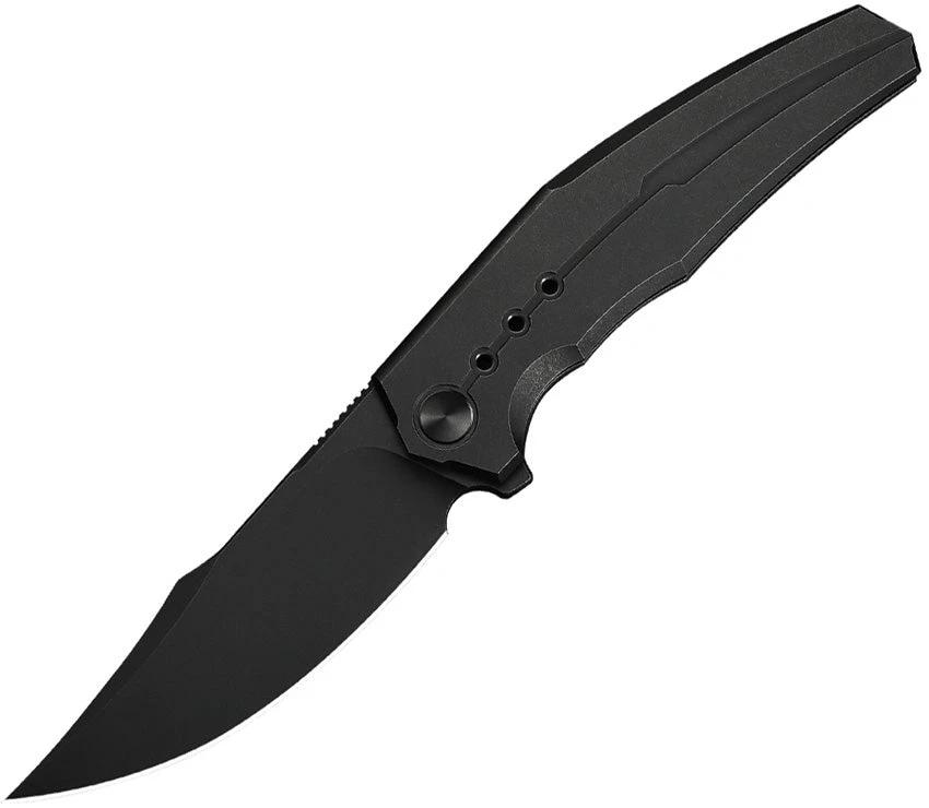 We Knife Co Ltd Kyklos Framelock Black WE23086-1 by We Knife Co Ltd