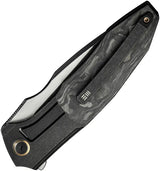 We Knife Archeozoic Interframe WE23091-1 Premium EDC Knife With M390 Blade Titanium Handle And Shredded CF Inlay by We Knife Co Ltd