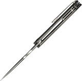 WE Knife Archeozoic Interframe Lock Knife WE23091-2 - Premium M390 Satin Blade for EDC Enthusiasts by We Knife Co Ltd