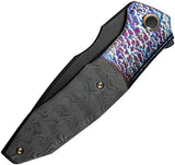 WE Knife Archeozoic Interframe Lock WE23091-3 - Premium M390 Blade With Titanium Rose CF Inlay For EDC Collectors by We Knife Co Ltd