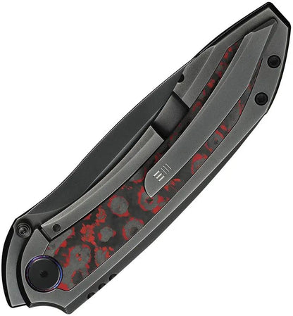 We Knife Winsome Nested Framelock Lva WE23092-4 Titanium Inlay EDC Knife - Premium M390 Blade by We Knife Co Ltd