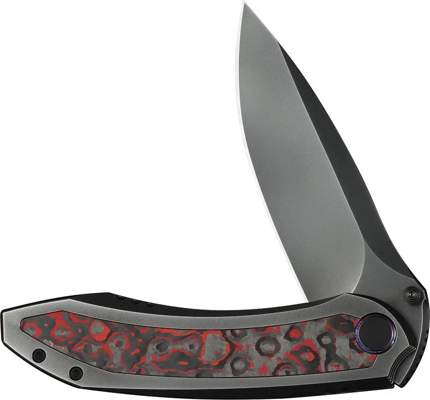 We Knife Winsome Nested Framelock Lva WE23092-4 Titanium Inlay EDC Knife - Premium M390 Blade by We Knife Co Ltd