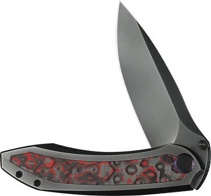 We Knife Winsome Nested Framelock Lva WE23092-4 Titanium Inlay EDC Knife - Premium M390 Blade by We Knife Co Ltd