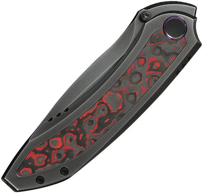 We Knife Winsome Nested Framelock Lva WE23092-4 Titanium Inlay EDC Knife - Premium M390 Blade by We Knife Co Ltd