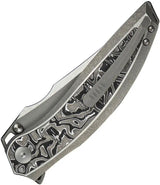 WE Knife Quinseris Nested Framelock WE23093-3 - Premium M390 Blade, Titanium Frame, Carbon Fiber Inlay by We Knife Co Ltd