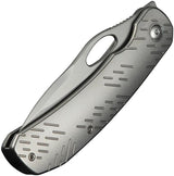 WE Knife Co Inmate Framelock Titanium Gray CPM20CV EDC Knife - Precision Titanium Build For Enthusiasts by We Knife Co Ltd