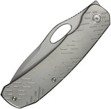 WE Knife Co Inmate Framelock Titanium Gray CPM20CV EDC Knife - Precision Titanium Build For Enthusiasts by We Knife Co Ltd