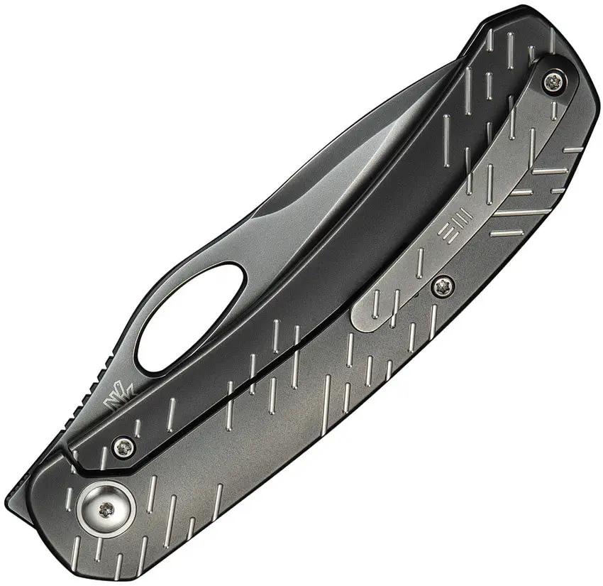 We Knife Inmate Framelock Gray WE23096B-4 - CPM 20CV Blade For EDC Enthusiasts And Collectors by We Knife Co Ltd