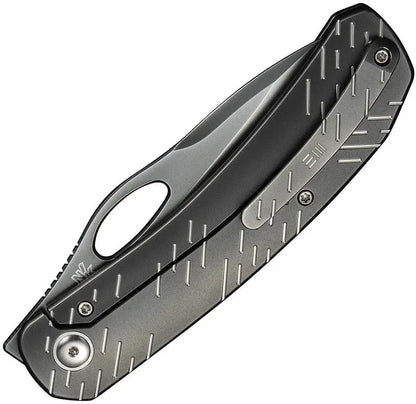 We Knife Inmate Framelock Gray WE23096B-4 - CPM 20CV Blade For EDC Enthusiasts And Collectors by We Knife Co Ltd