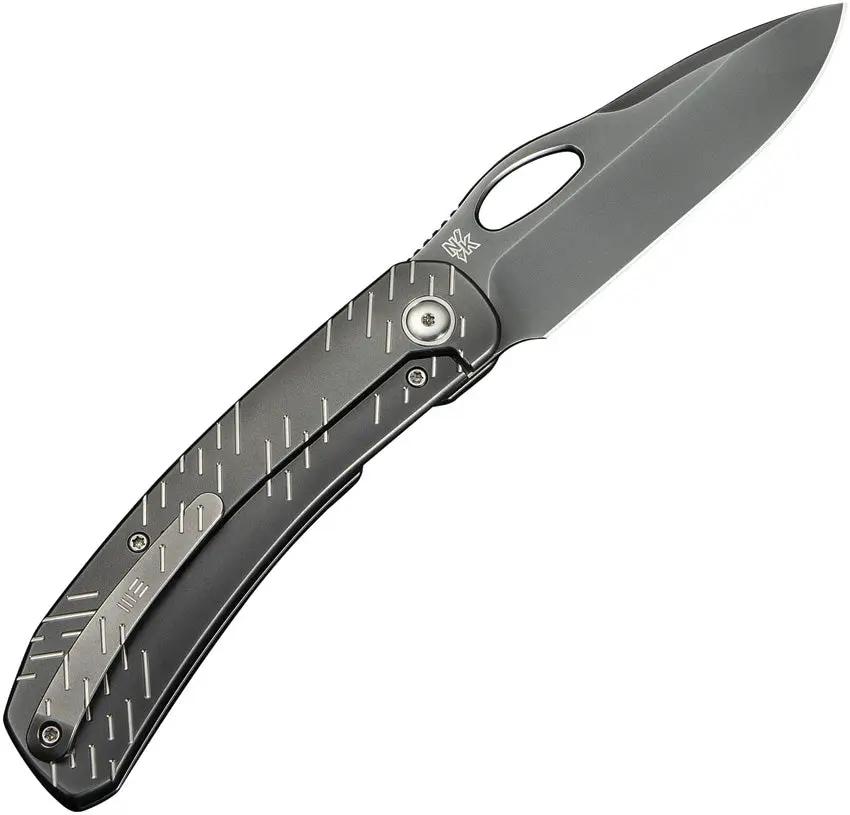 We Knife Inmate Framelock Gray WE23096B-4 - CPM 20CV Blade For EDC Enthusiasts And Collectors by We Knife Co Ltd