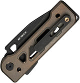WE Knife Tyro Superlock Bronze Folding Knife - CPM-20CV Blade For EDC Enthusiasts by We Knife Co Ltd