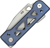 We Knife Tyro Superlock WE24001-4 - Premium EDC Knife With CPM-20CV Drop Point Blade And Titanium Handle by We Knife Co Ltd