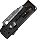 We Knife Tyro Superlock Premium Damasteel EDC Folding Knife With Black And Gold Titanium Handle For EDC Enthusiasts by We Knife Co Ltd
