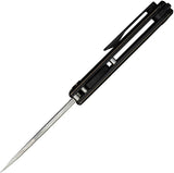 We Knife Tyro Superlock Premium Damasteel EDC Folding Knife With Black And Gold Titanium Handle For EDC Enthusiasts by We Knife Co Ltd