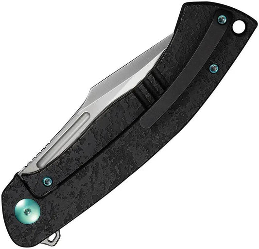 We Knife Essential Knight Framelock Extended Tang - Premium M390 Blade For EDC Enthusiasts by We Knife Co Ltd