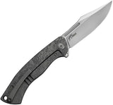 We Knife Essential Knight Framelock WE240033 - Premium EDC Knife With M390 Blade And Titanium Handle by We Knife Co Ltd