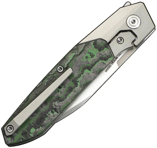WE Knife Brr15 Bolster Lock Jungle Edition - M390 Wharncliffe Blade And Titanium Handle by We Knife Co Ltd
